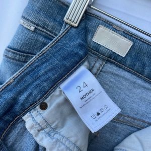 MOTHER DENIM - Stunner Zip Ankle Step Fray Skinny